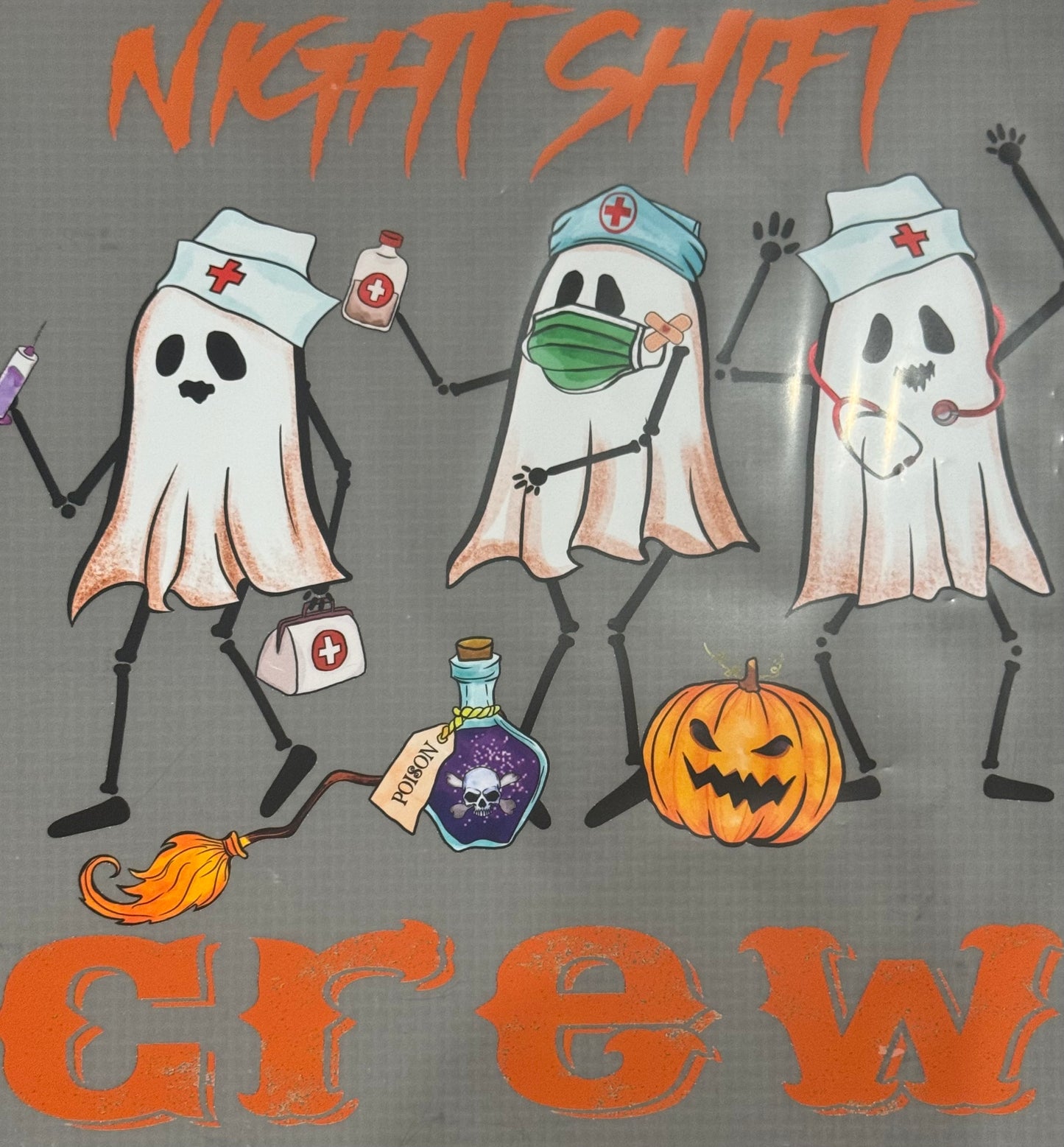 Nurse Halloween Graphic Prints.
