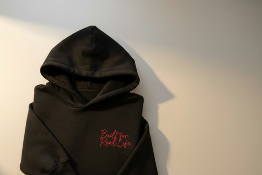 Black hoodie - Built for Real Life