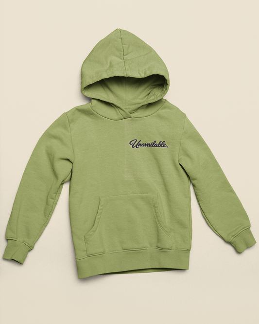 Unavailable Embroidered Hoodie | Signature Sassy Stitch Statement