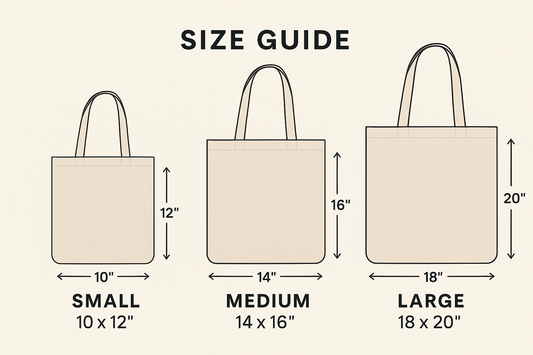 Custom Embroidered Tote Bag | Name, Monogram, or Logo