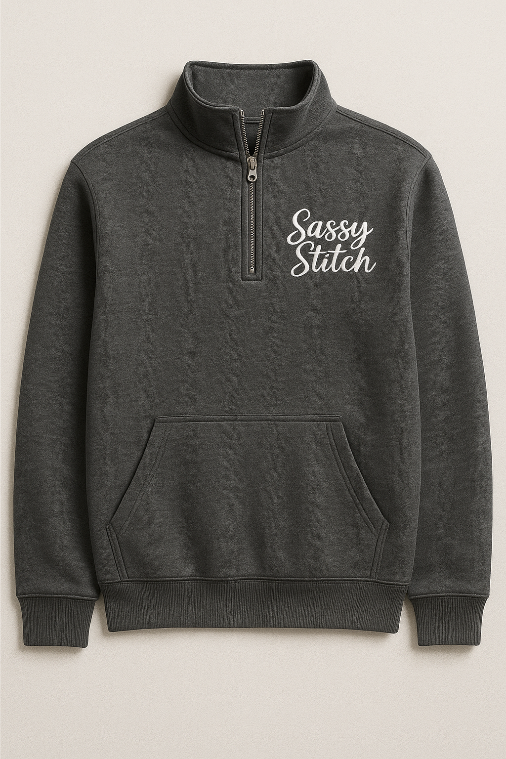 Custom Embroidered Quarter-Zip | Professional & Personal Designs