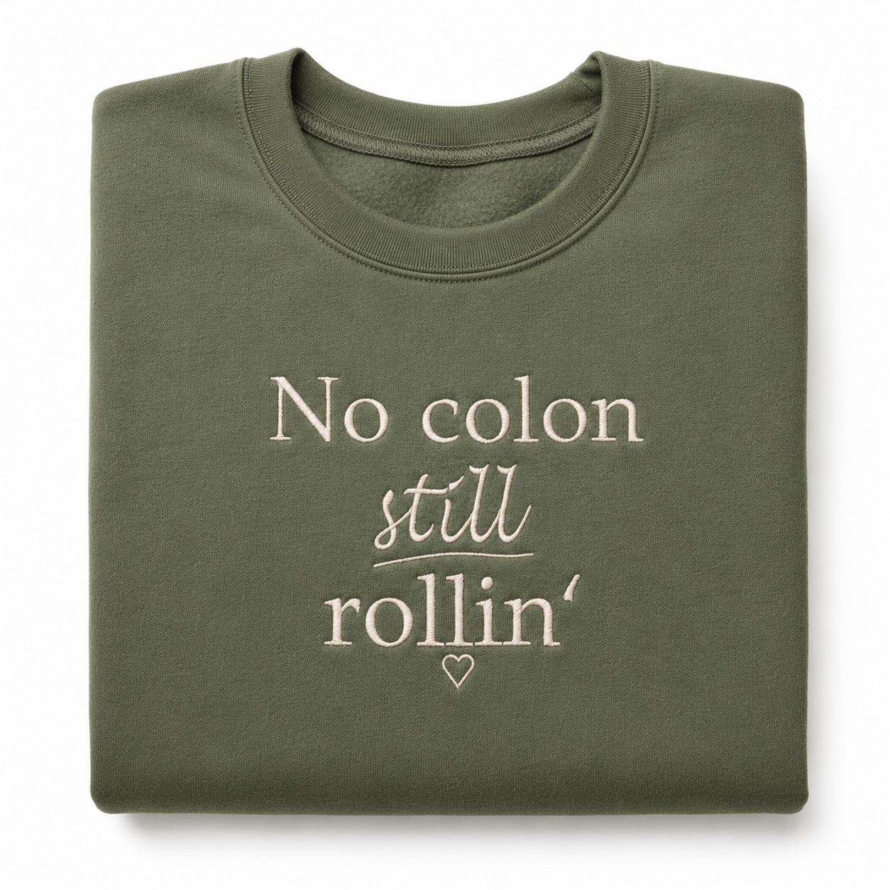 Words Worth Wearing | Custom Embroidered Sweatshirt