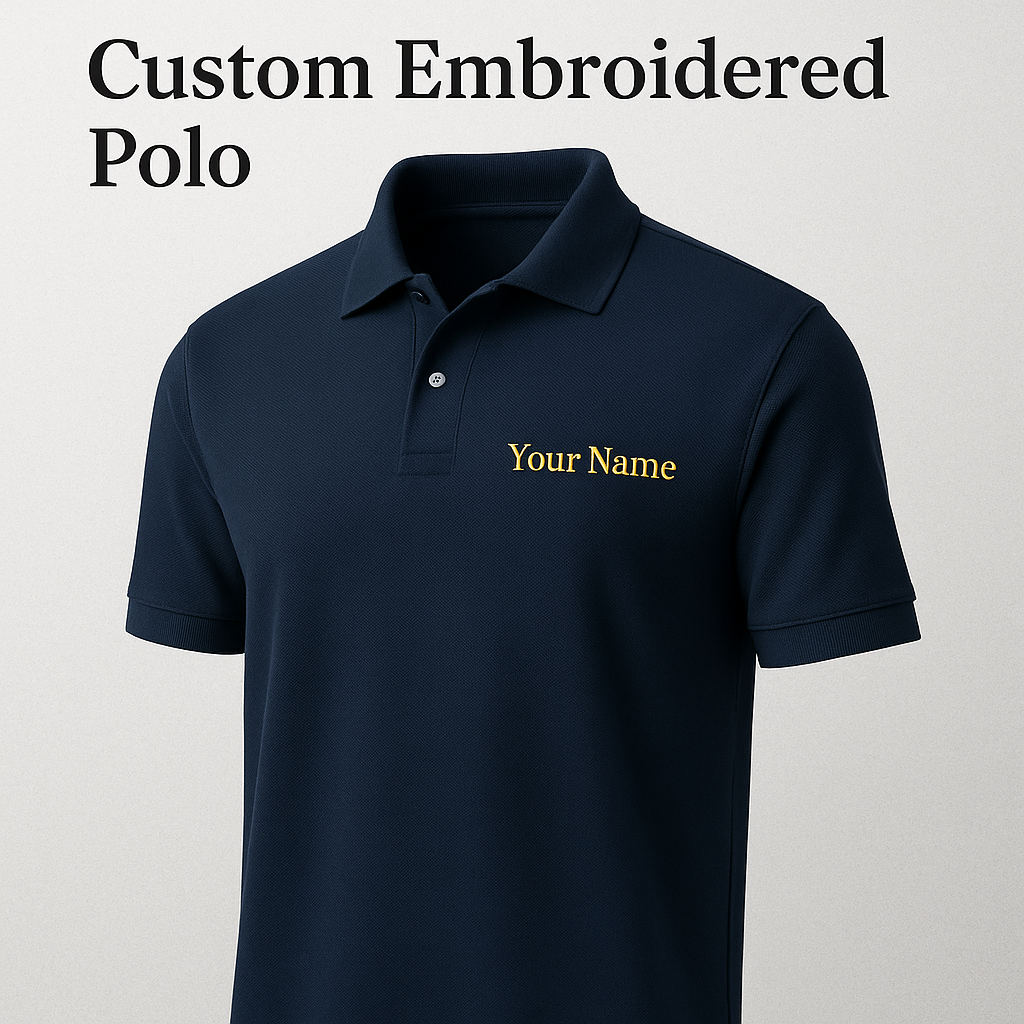 Custom Embroidered Polo