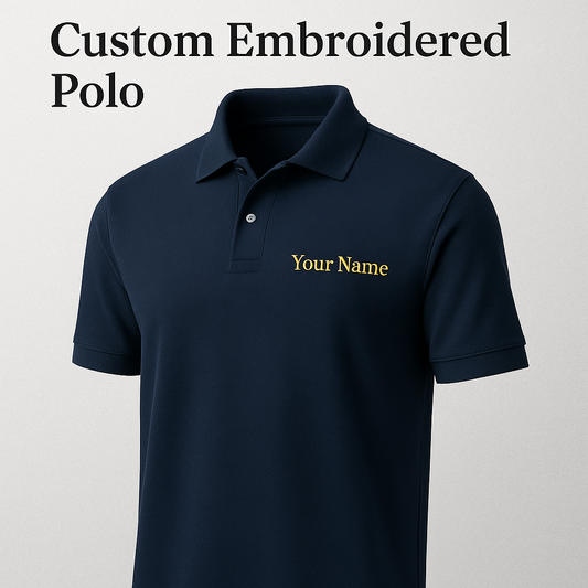 Custom Embroidered Polo