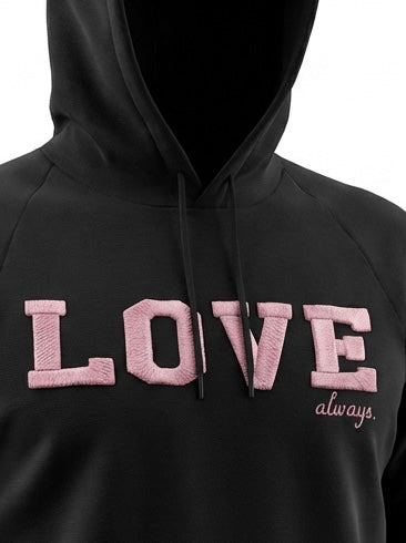 Love Always — Embroidered Sweatshirt