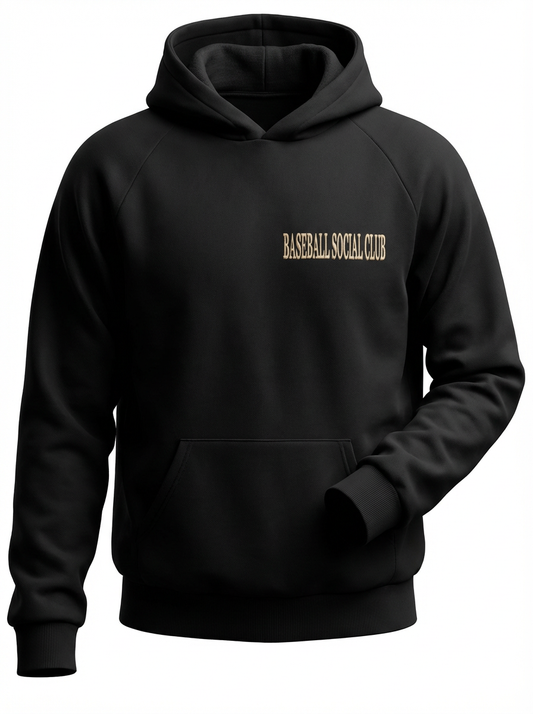 Baseball Social Club — Embroidered Crewneck/ Hoodie