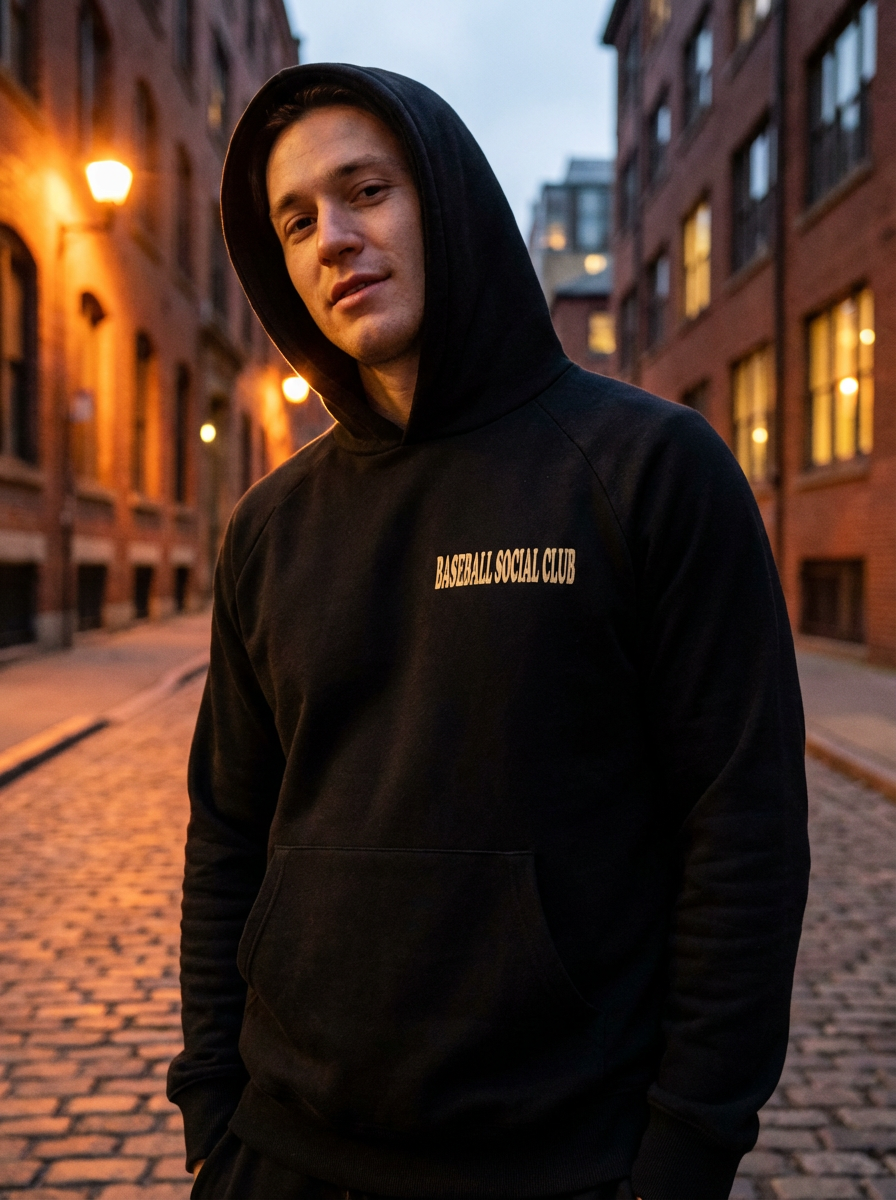 Baseball Social Club — Embroidered Sweatshirt