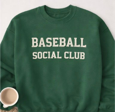 Baseball Social Club | Baseball Mom Sweatshirt