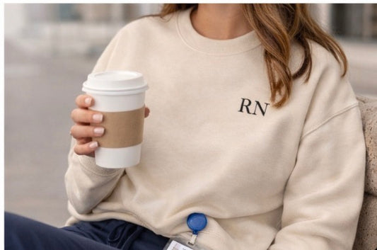 Minimalist Nurse Sweatshirt