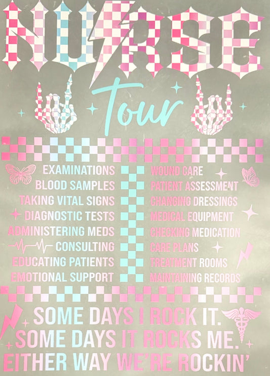 Nurse Life Graphics | DTF Prints for Healthcare Heroines