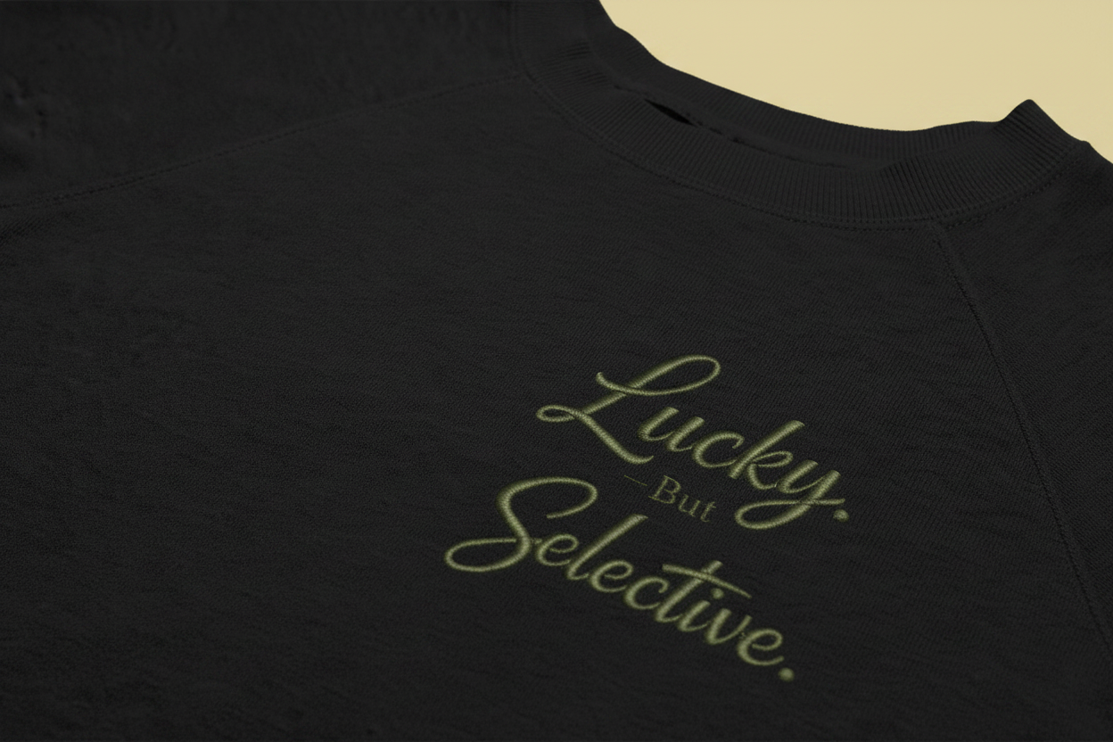 Black sweatshirt - site background