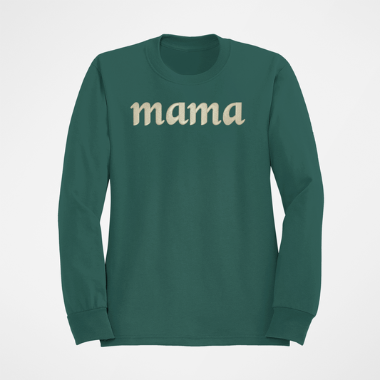 MAMA Embroidered | Minimalist Mom Sweatshirt