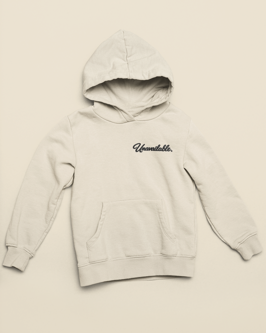 Unavailable Embroidered Hoodie | Signature Sassy Stitch Statement