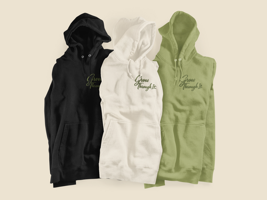 Grow Through It. | Signature Embroidered Sweatshirt